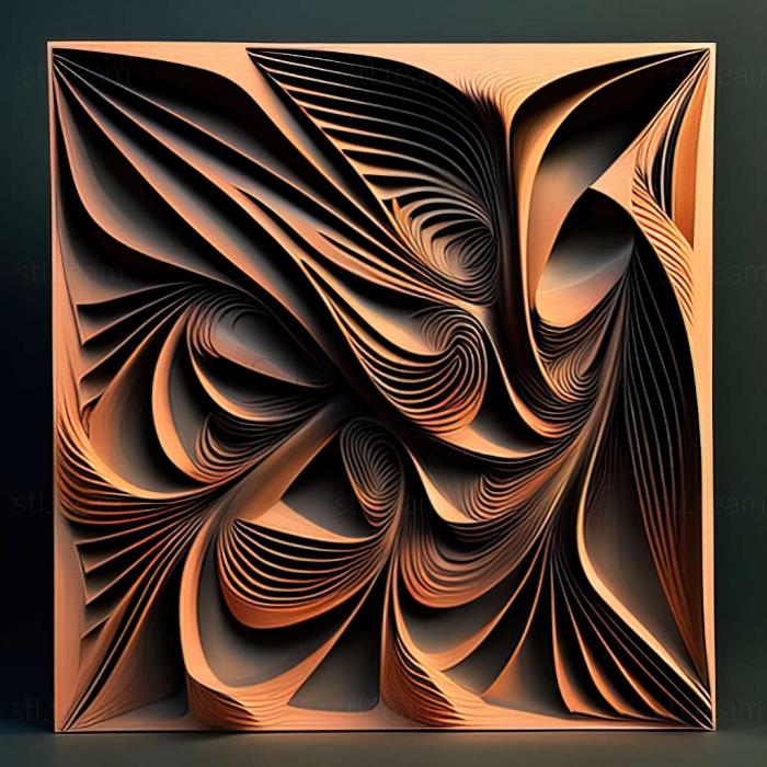 3D model Abstract The Art of Design series (STL)